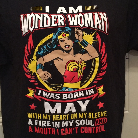 Fruit of the Loom Tops - Wonder women tee shirt